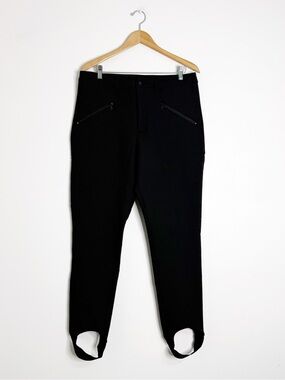 OFFLINE by Aerie Chillside Stirrup Ski Pants Size Large Black Winter